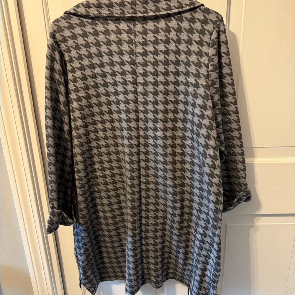 Violet Ruby Gray Knit Blazer/Jacket - image 2